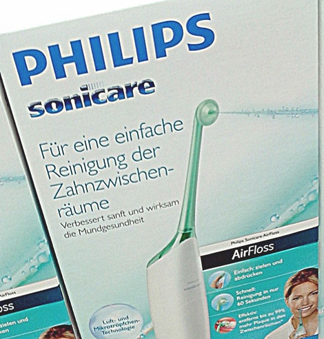 wann ist der Airfloss - die Munddusche von Philips -  sinnvoll?